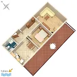 Appartement Novigrad 6951g Novigrad Istria
